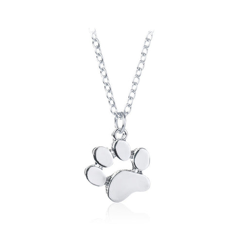 Dog Footprint Necklace